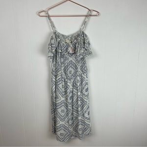 NWT Confess Collection Ruffle Sleeveless Boho Dress